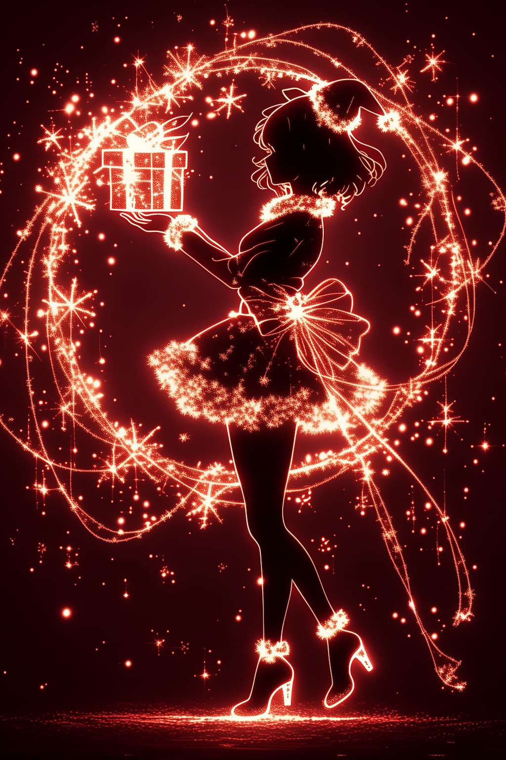 ネオンサンタガール