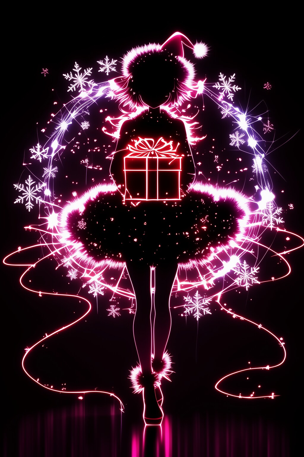 ネオンサンタガール