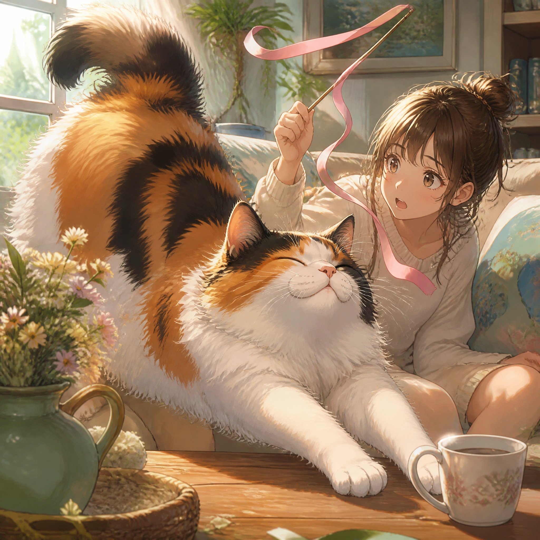 おはよう三毛殿（８６）GPTimages2.0 | の人気AIイラスト・グラビア