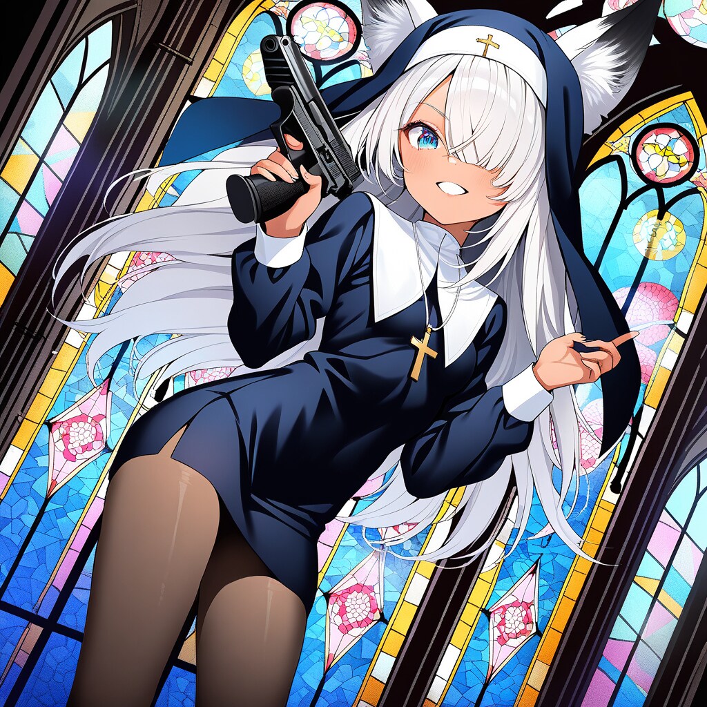 シスター狐娘・次女