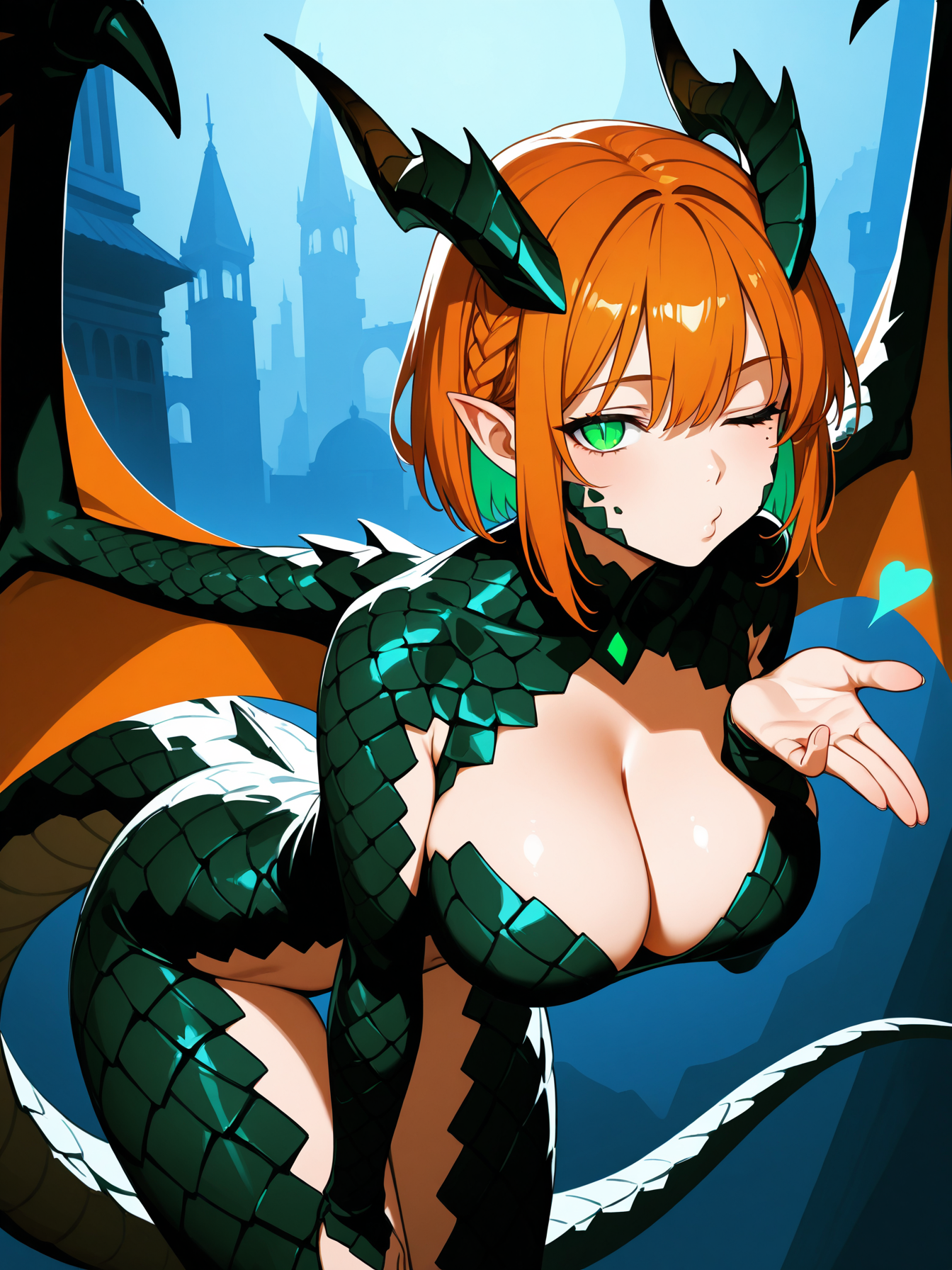 竜魔王の色仕掛け！！