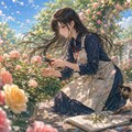 波夷羅ねずは、風が運ぶあなたへの憧れを、描き留めたい。 3枚目