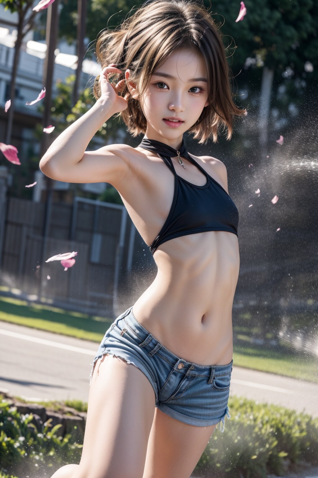 はしゃぐ夏