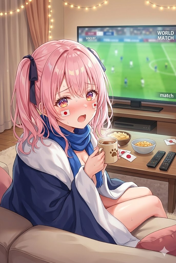 自宅でまったりと…