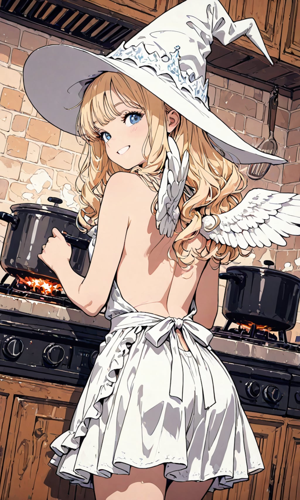 ミラちゃん、料理する