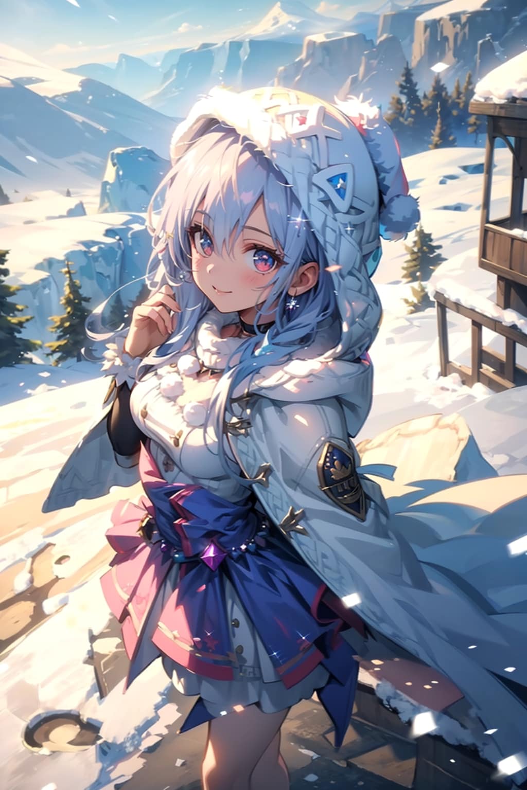 氷の魔法少女 | の人気AIイラスト・グラビア