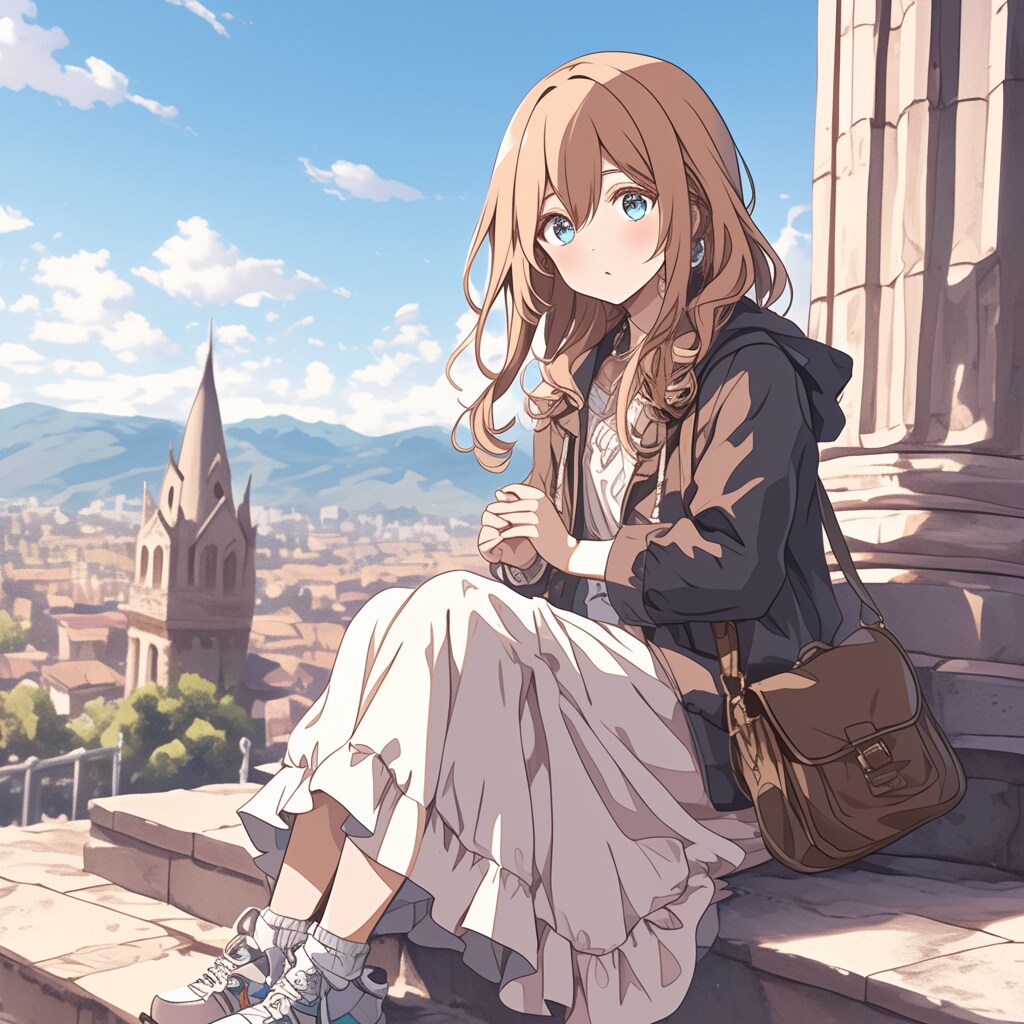 コークの街と女の子 The city of Cork and the girl