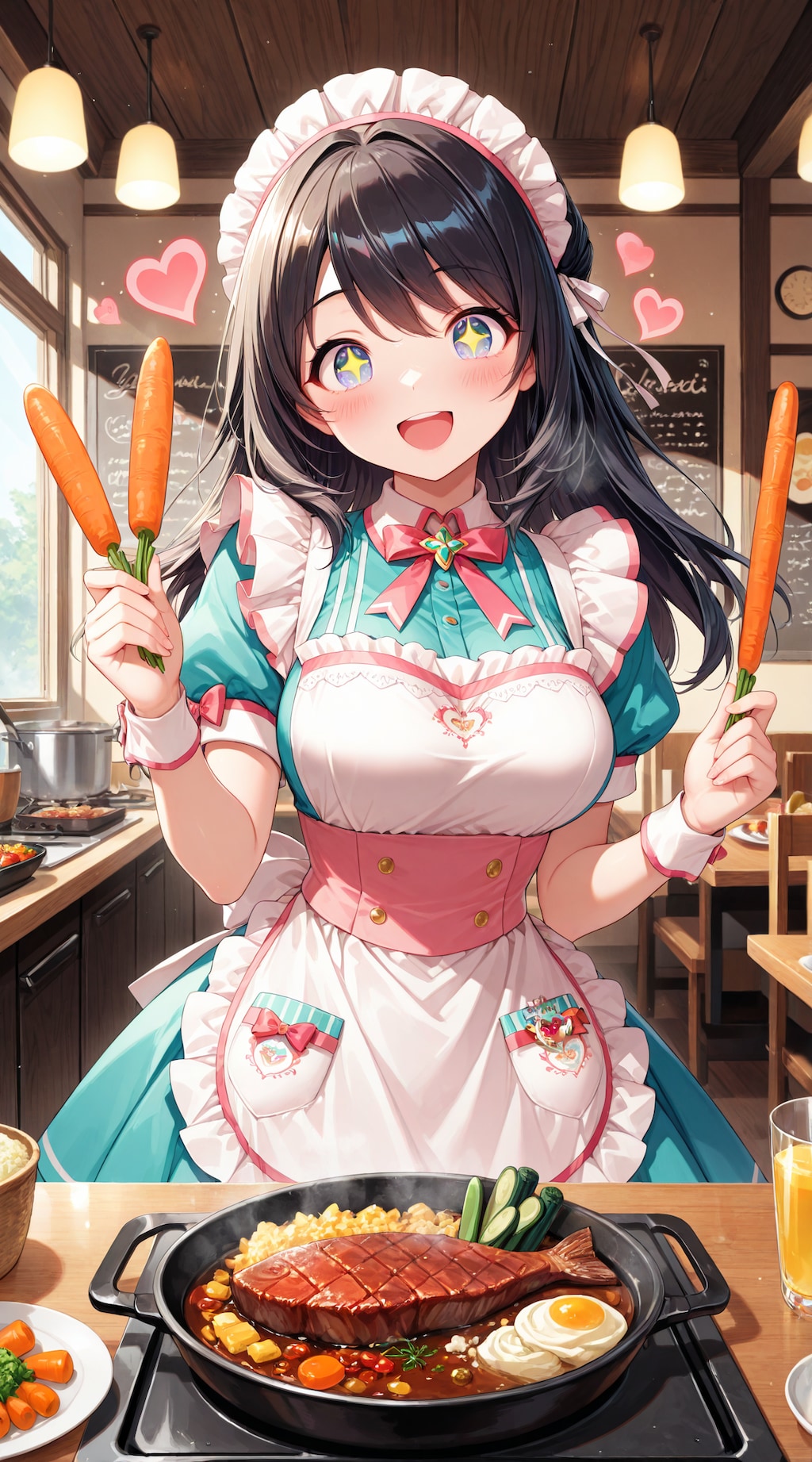 みんなでレストラン 1-2 調理・配膳