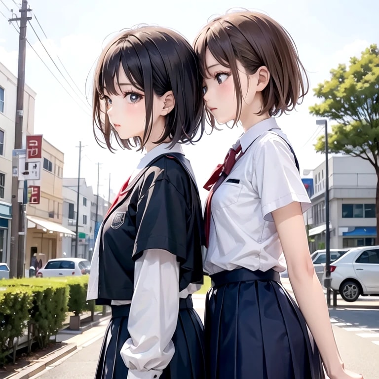 あたしのシャンプーいい匂いなのはわかるけどなんかお兄ちゃんみたいねっ | の人気AIイラスト・グラビア