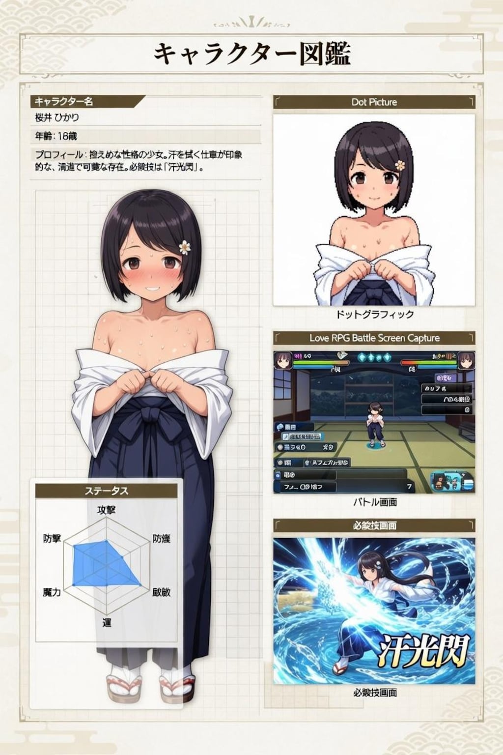 巫女RPG 水瀬ひかりと桜井ひかりの物語+α