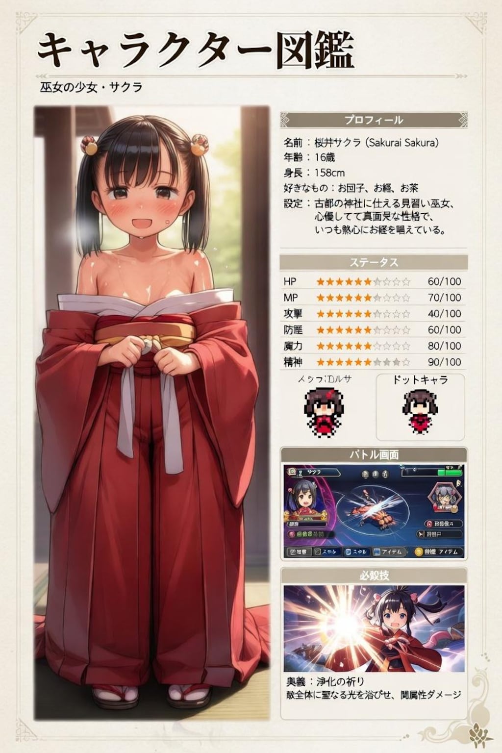 巫女RPG 水瀬ひかりと桜井ひかりの物語+α