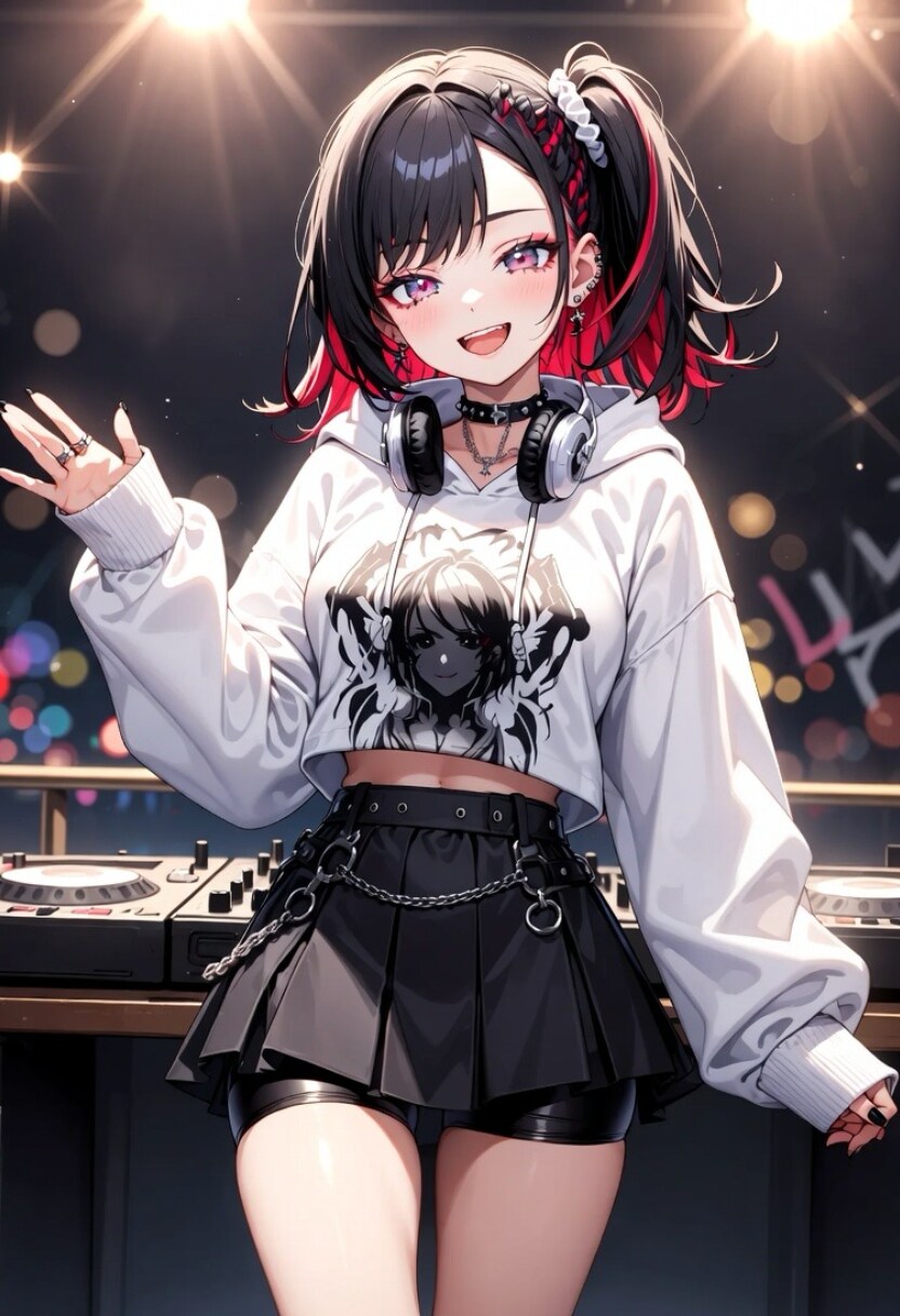 Neon Stage Drop | の人気AIイラスト・グラビア