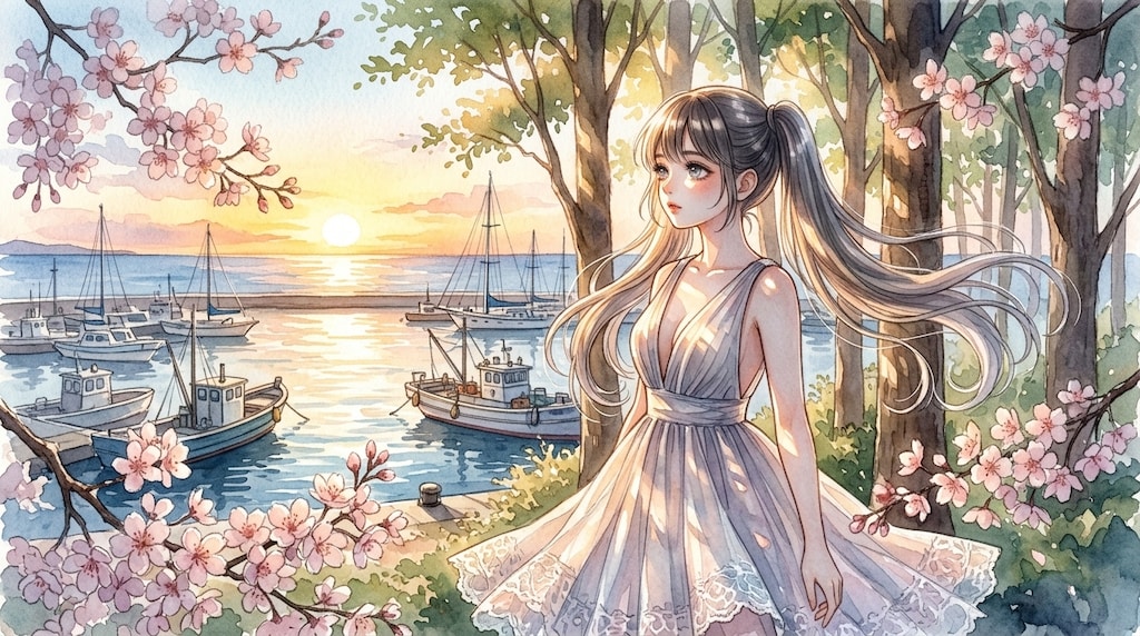 黒ツイさん。桜