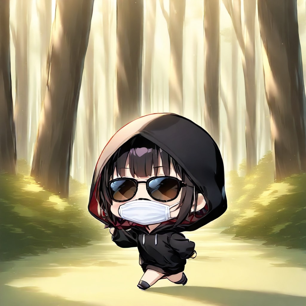 ミニトキヒメ(花粉症完全装備)