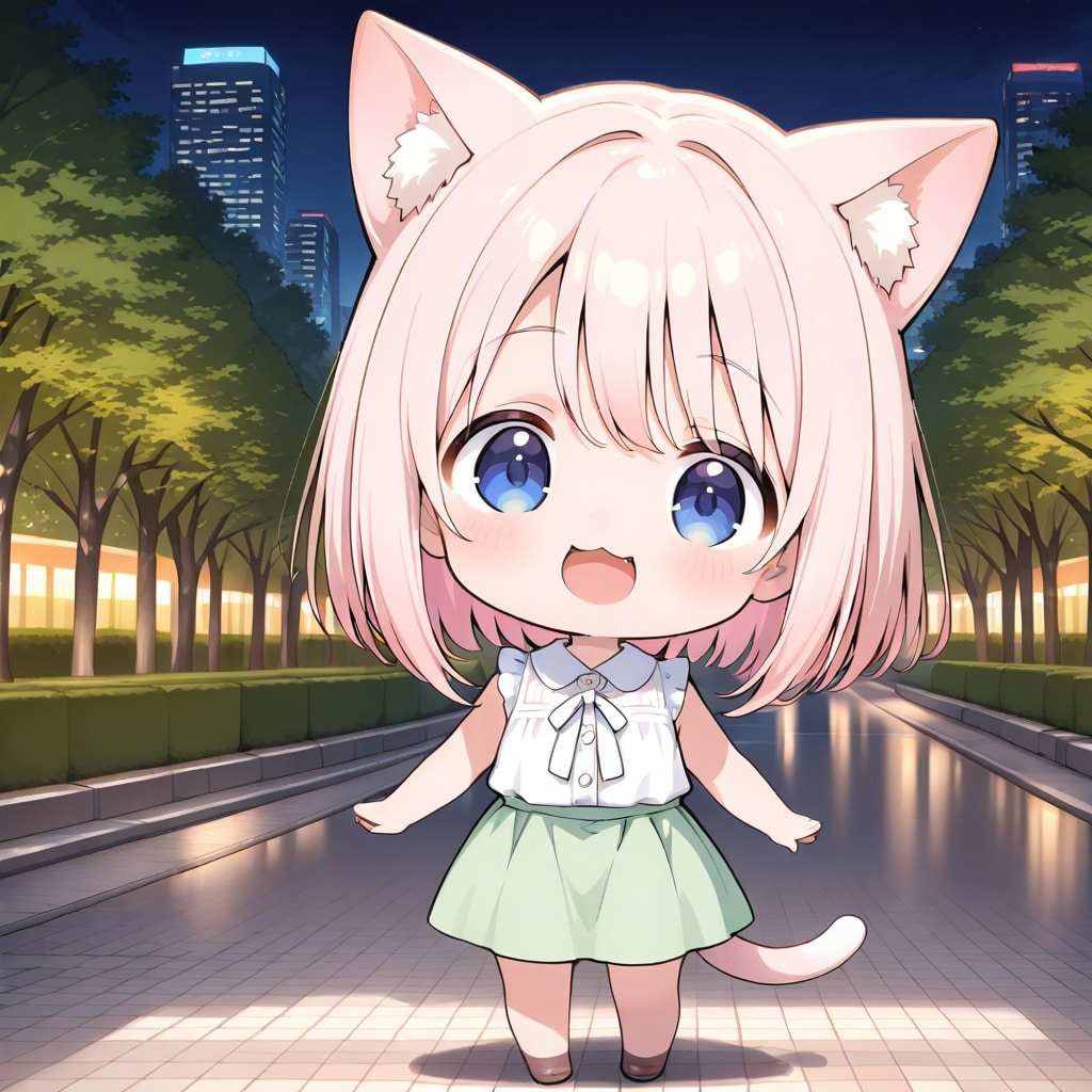こんばんにゃん