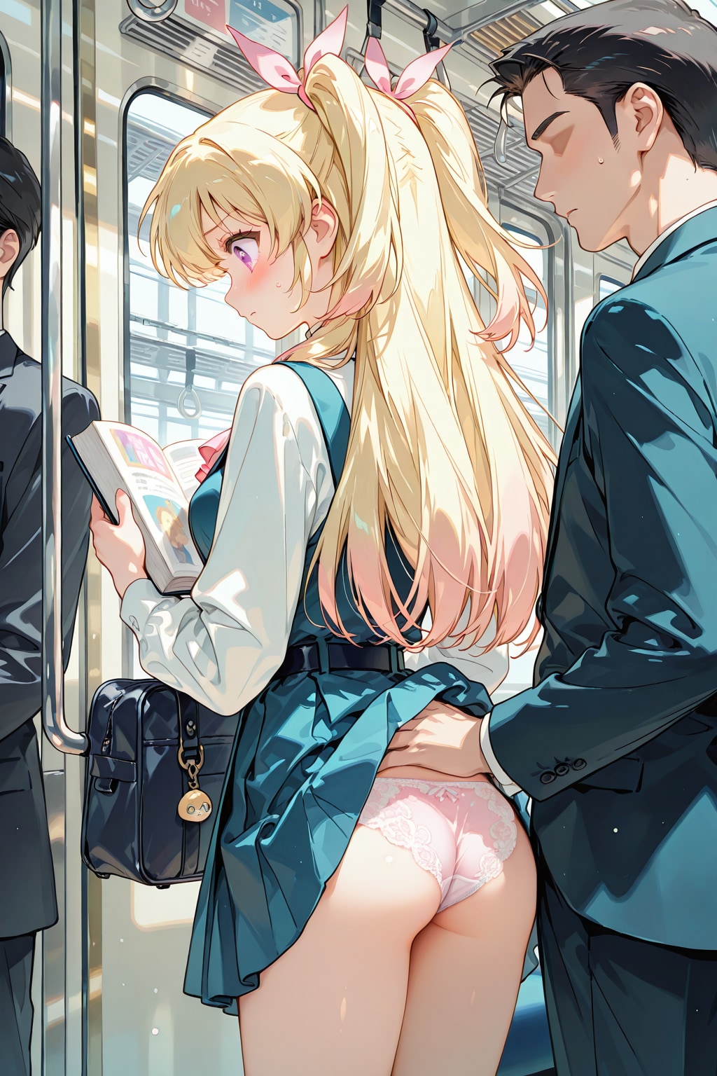 麻衣子ちゃんの通学風景⑥