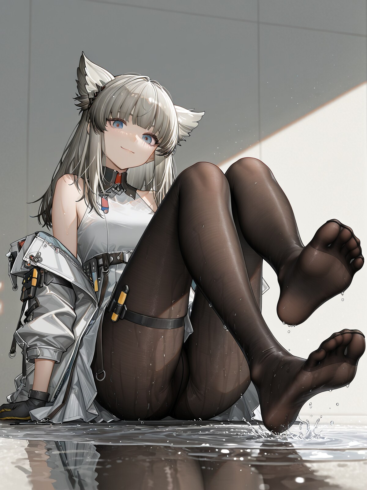 ペリカの濡れタイツ