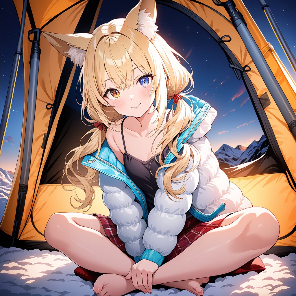 キャンパー狐娘・四女 | の人気AIイラスト・グラビア