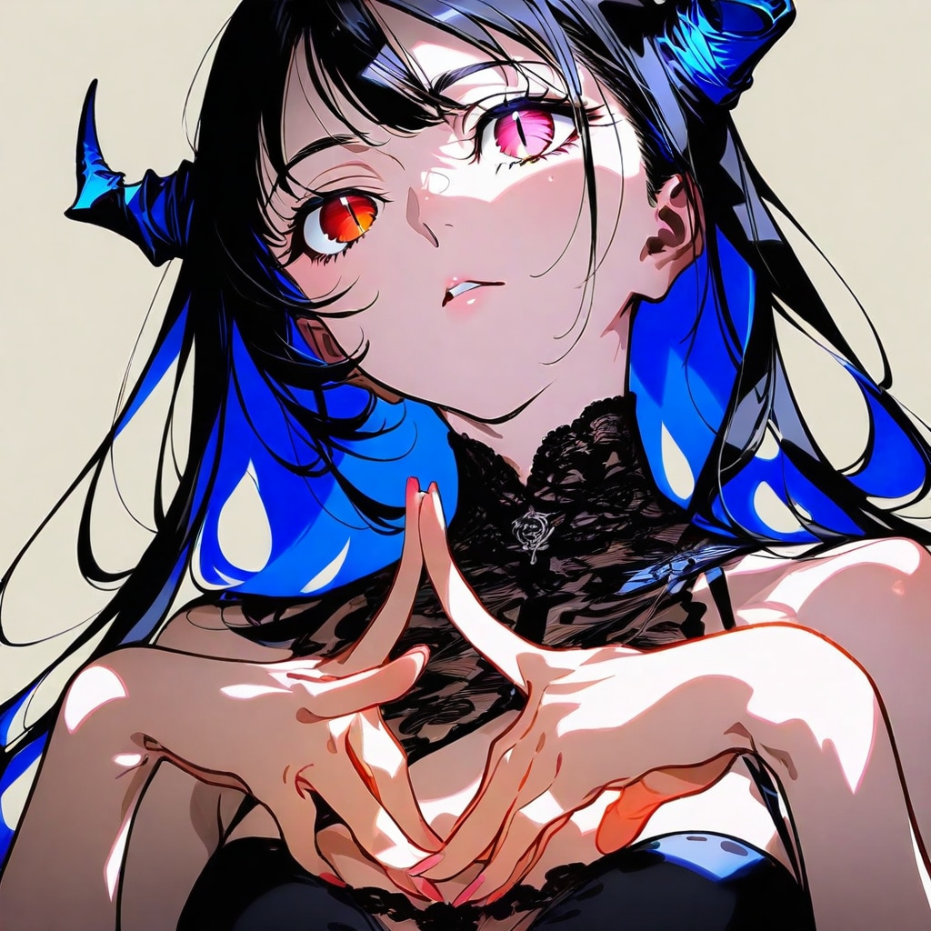 青 | の人気AIイラスト・グラビア