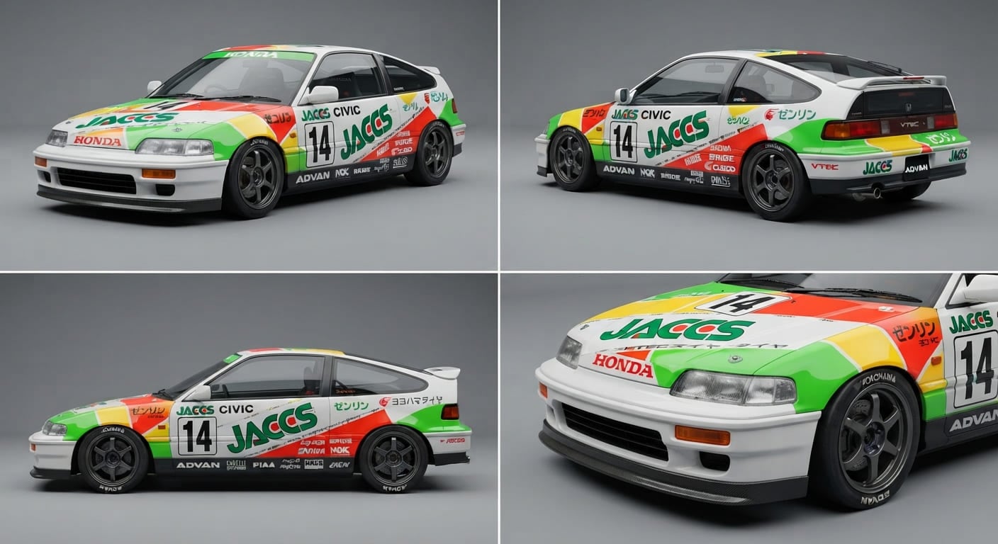 JACCS CR-Xレーシングカー | の人気AIイラスト・グラビア