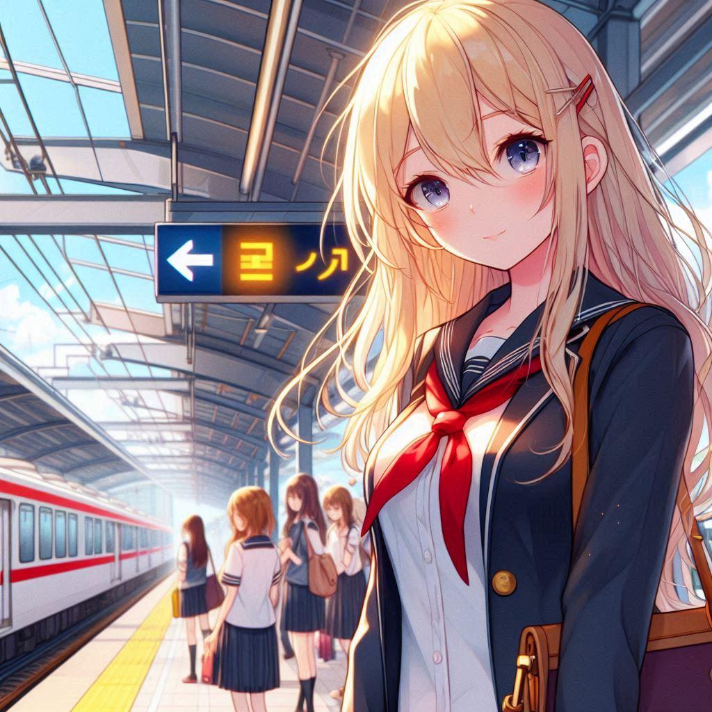 電車来ちゃったね...