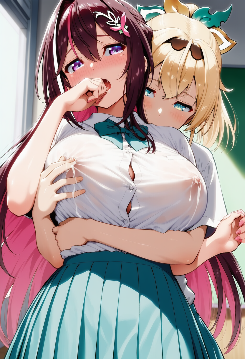あずいろがいちゃいちゃする