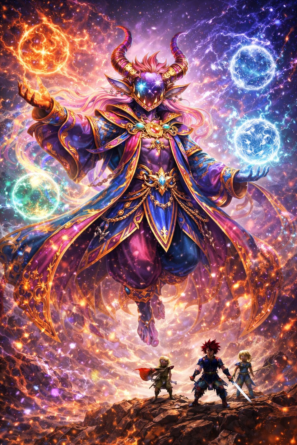 クロノトリガーの召喚獣『◯◯◯』の魔女化←プロンプト