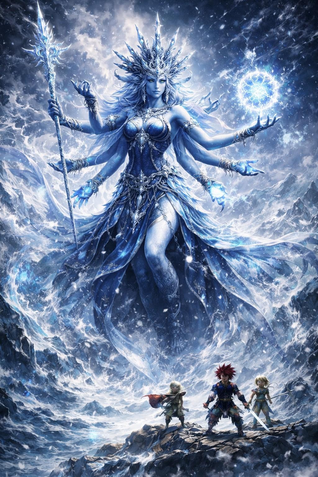 クロノトリガーの召喚獣『◯◯◯』の魔女化←プロンプト