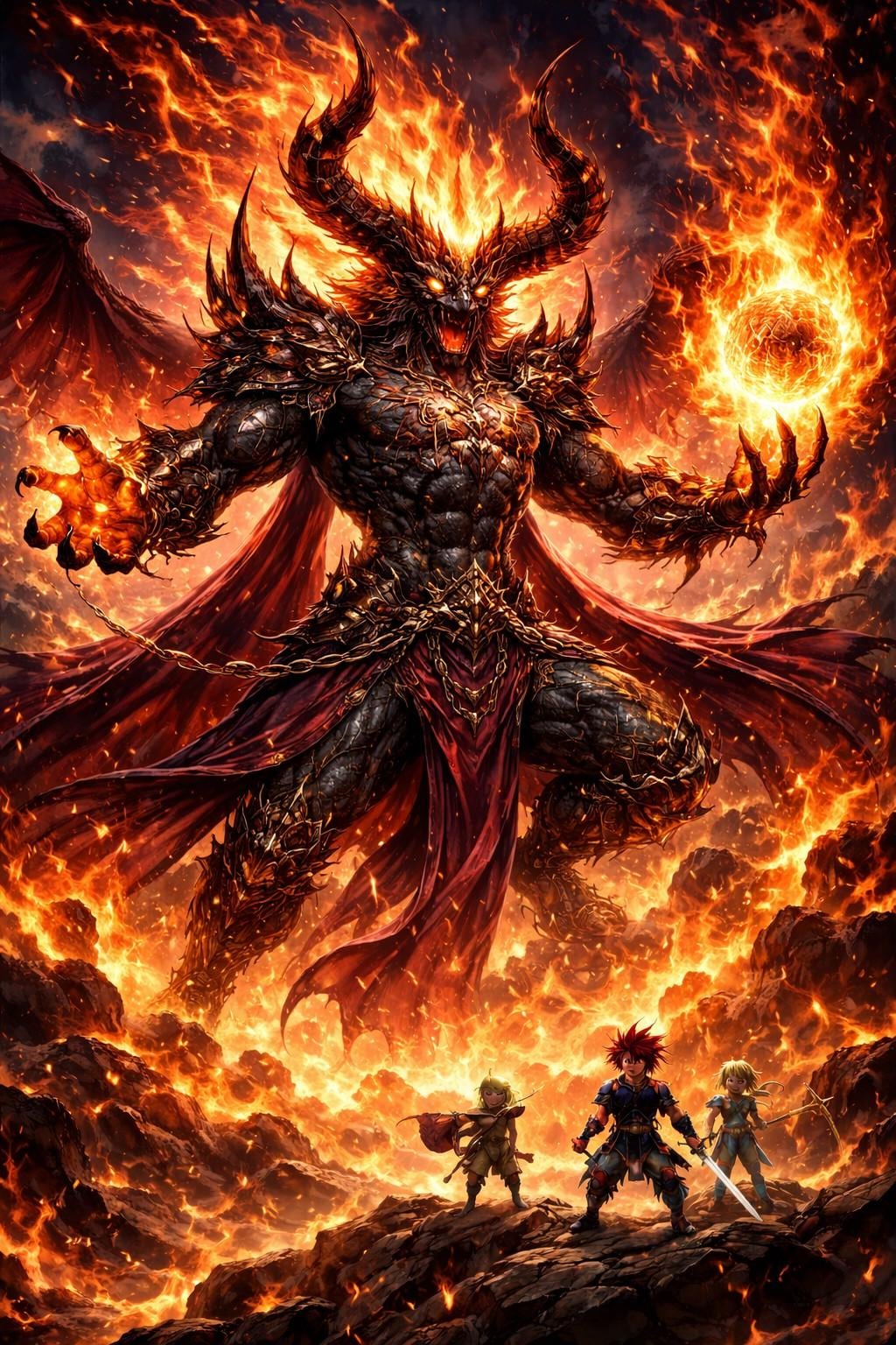 クロノトリガーの召喚獣『◯◯◯』の魔女化←プロンプト