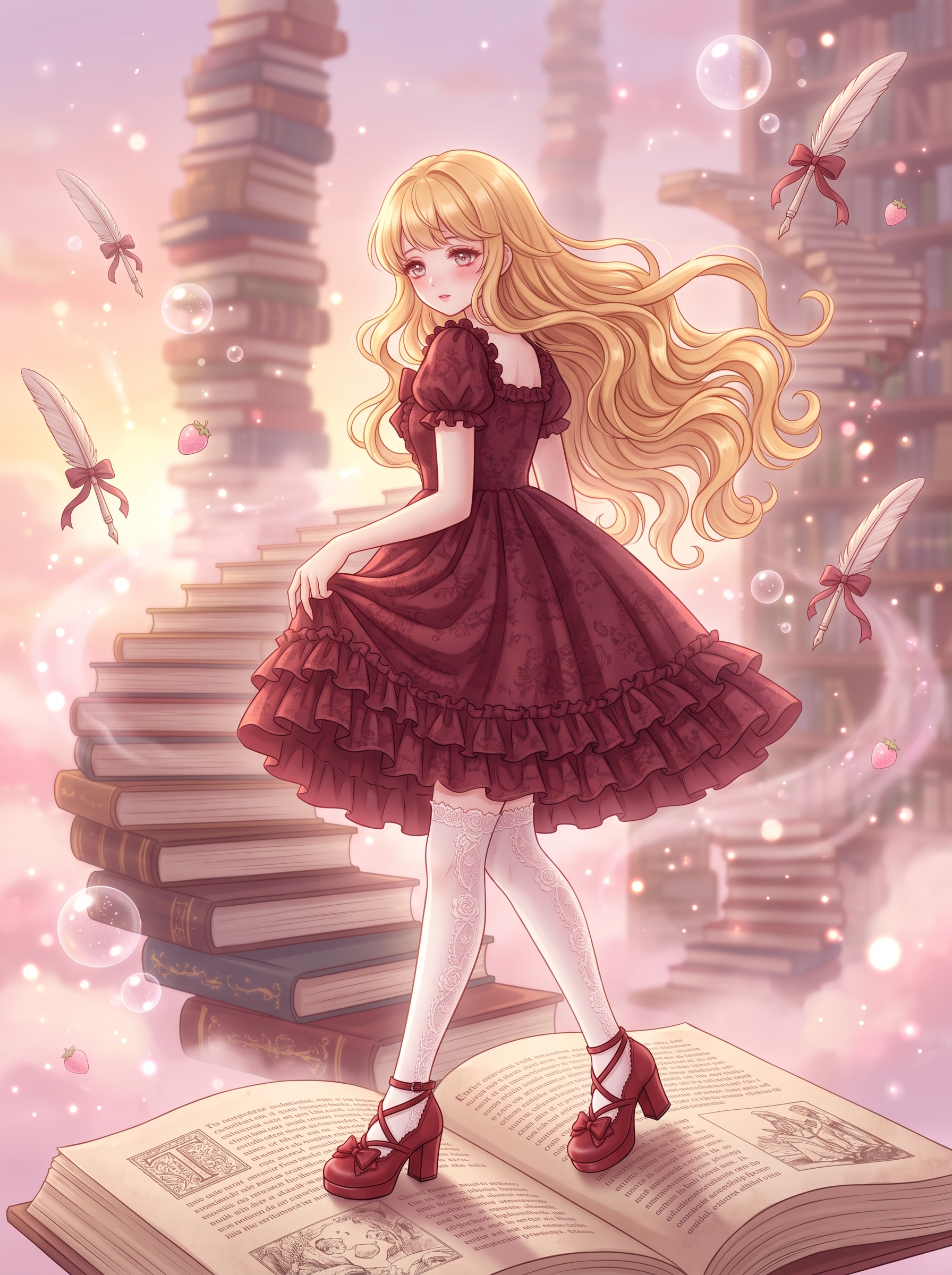 薔薇暁夢幻 rocking | の人気AIイラスト・グラビア