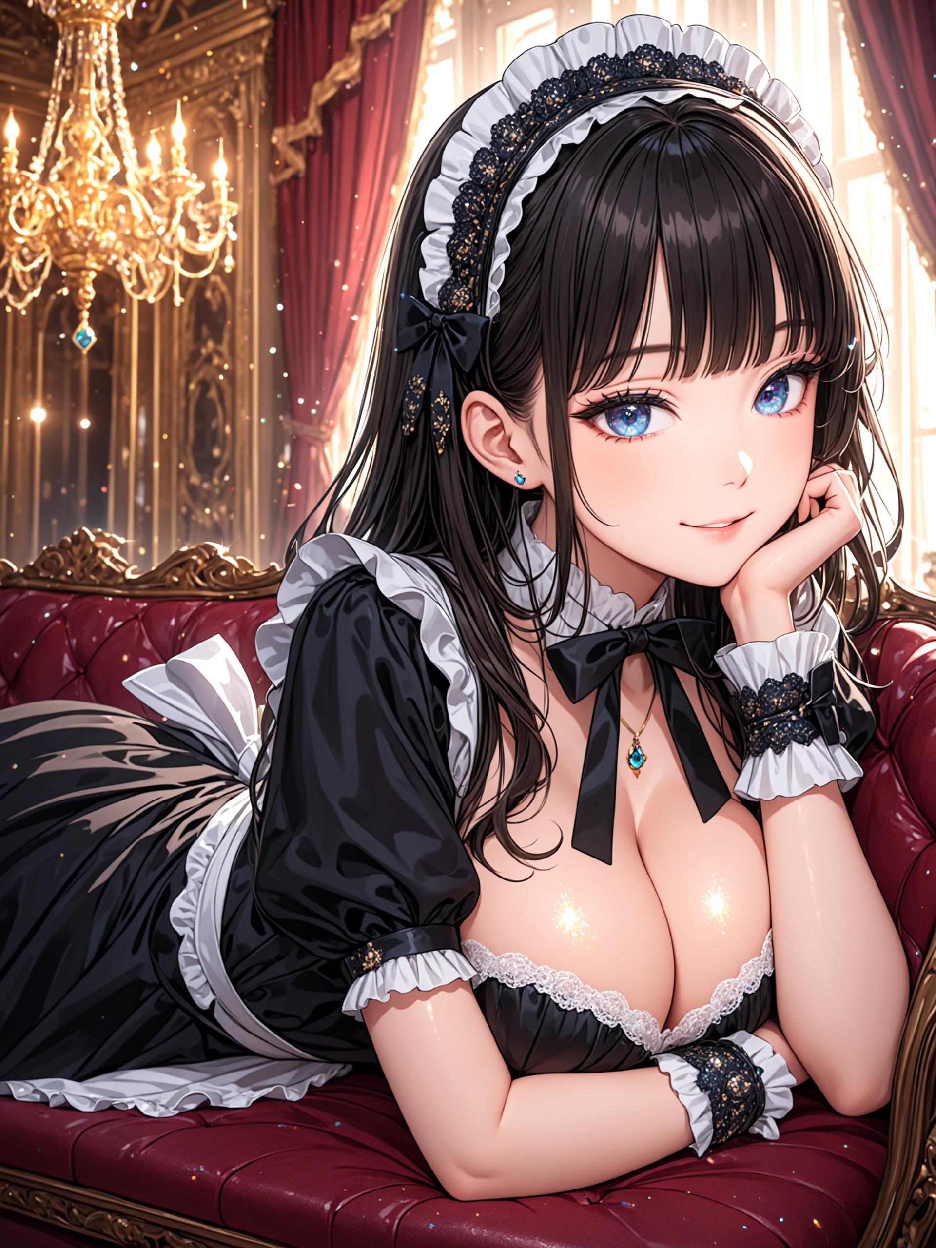 メイドさん休憩中