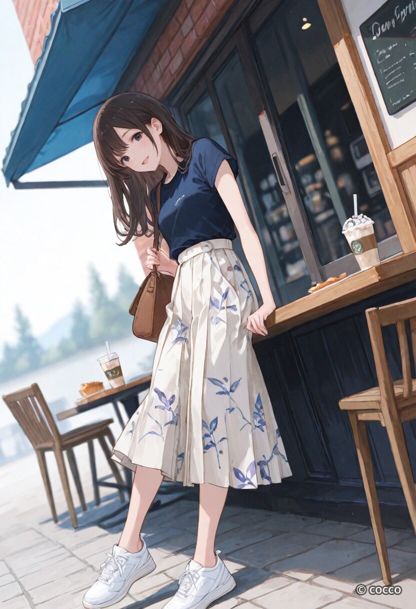 昨日までの想いを鞄に詰めて | の人気AIイラスト・グラビア