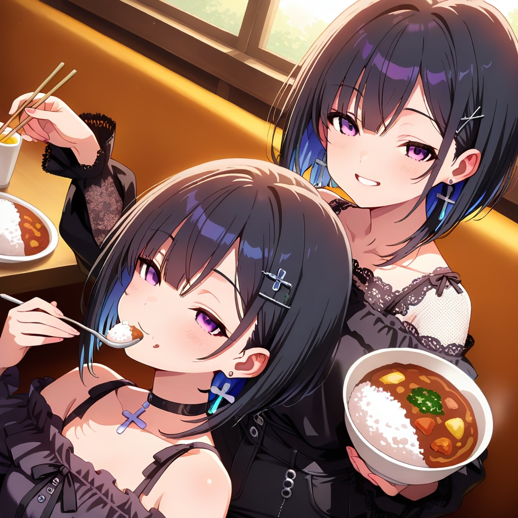 ほら、あんたも食べなよ！ | の人気AIイラスト・グラビア