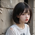 廃墟の美少女 6枚目
