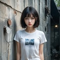 廃墟の美少女 4枚目
