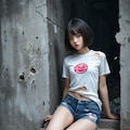 廃墟の美少女 8枚目
