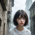廃墟の美少女 9枚目