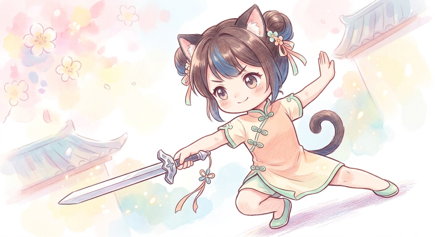 ケモミミカンフー71 | の人気AIイラスト・グラビア