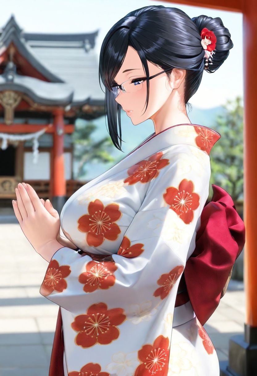 先生の初詣