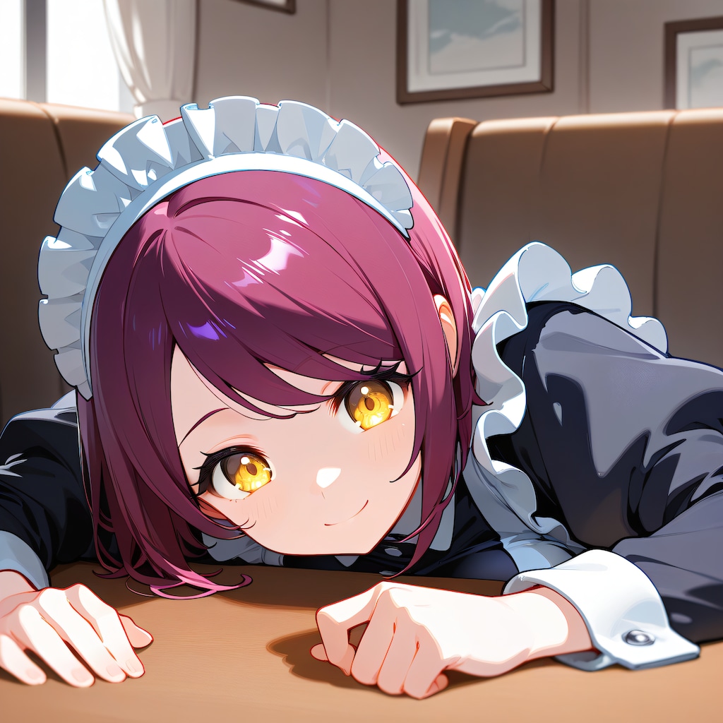 こんにちは（挨拶メイドの芽衣ちゃん）