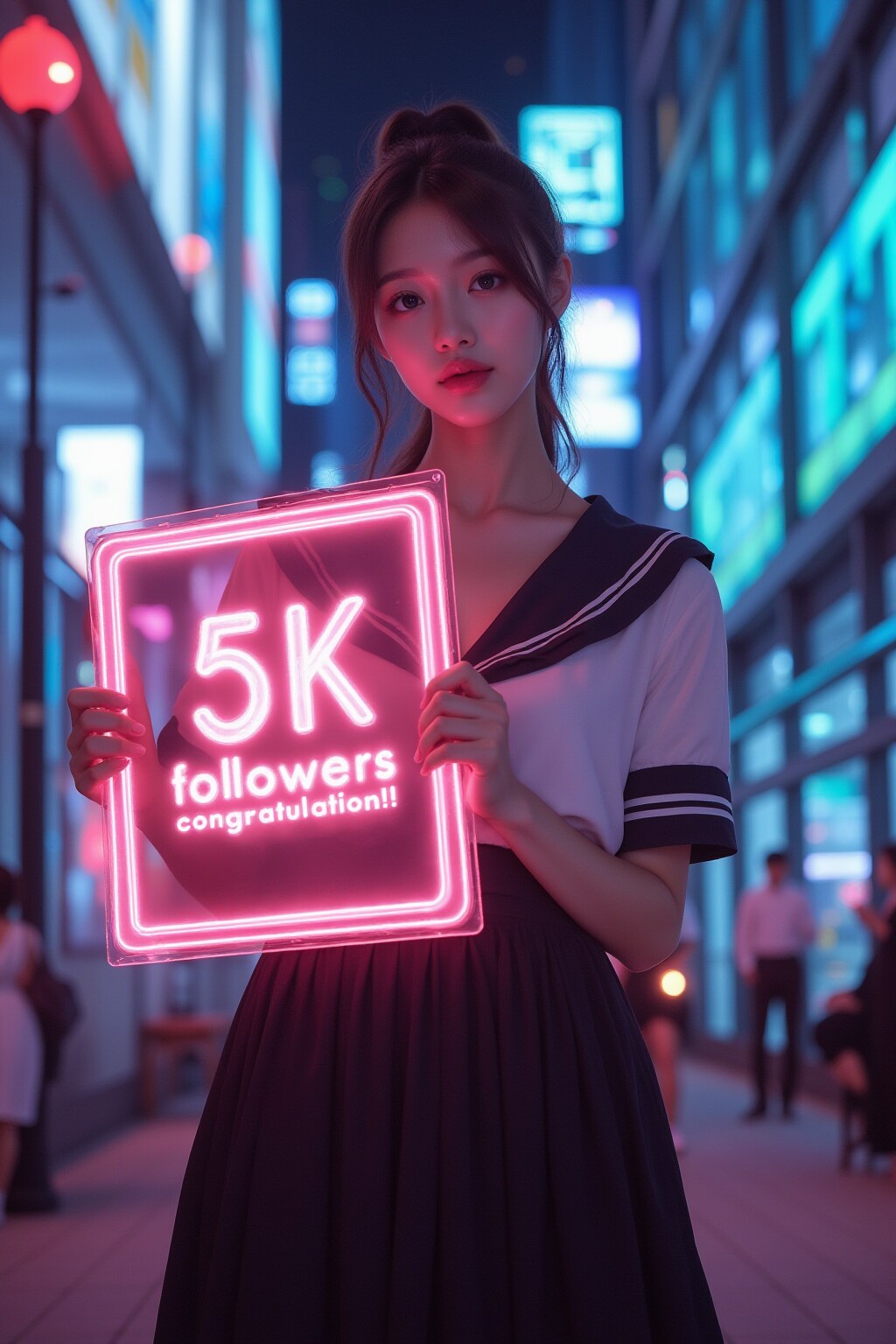 もちｻﾝ！5Kフォロワーおめでとう🎉