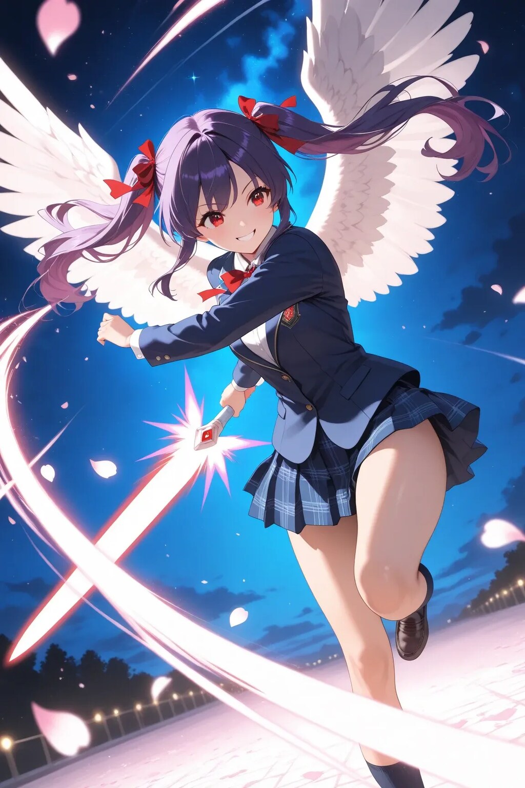 天使の羽の梨子ちゃん