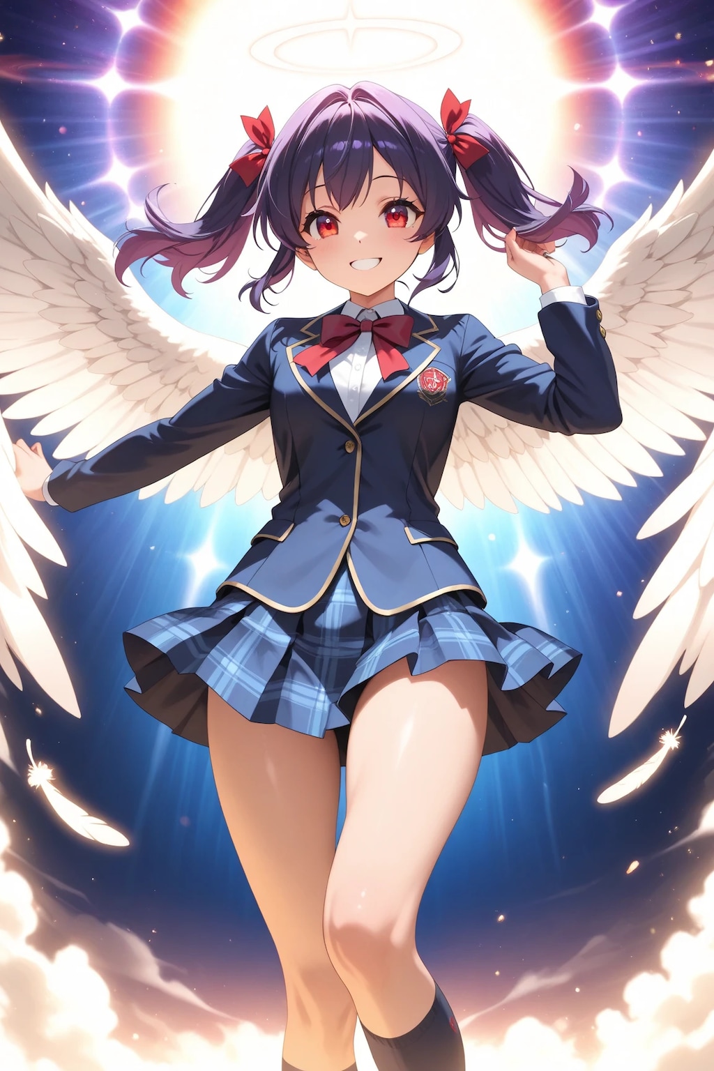 天使の羽の梨子ちゃん