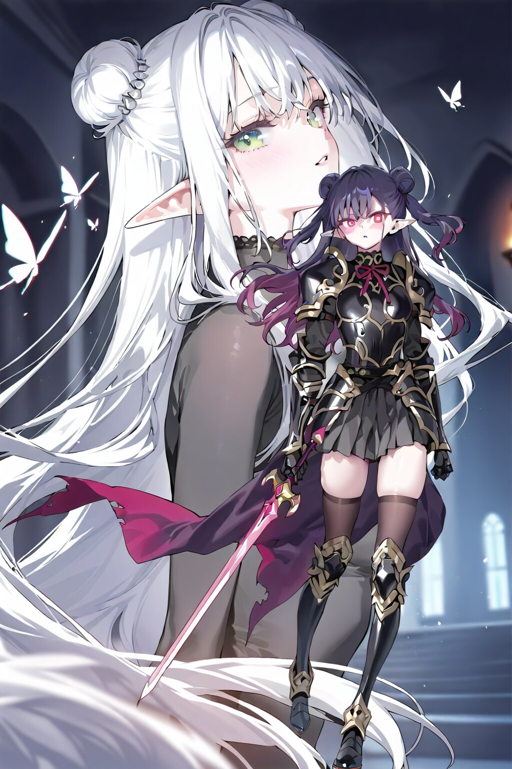 エルフなLILACちゃん。※別衣装ver | の人気AIイラスト・グラビア