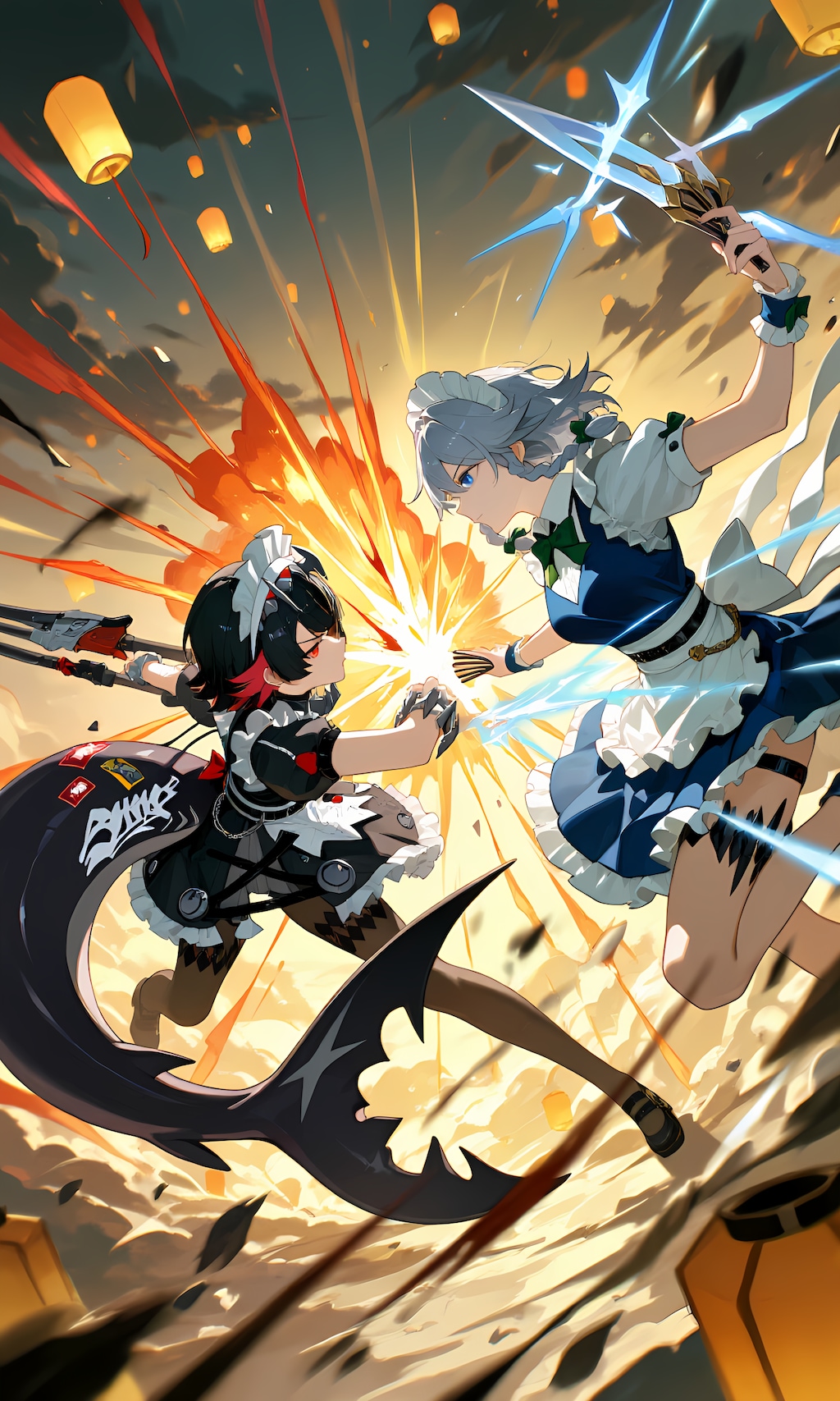 メイドvsメイド