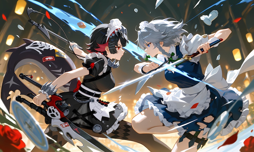 メイドvsメイド