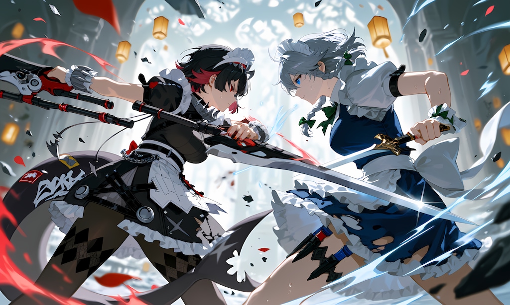 メイドvsメイド