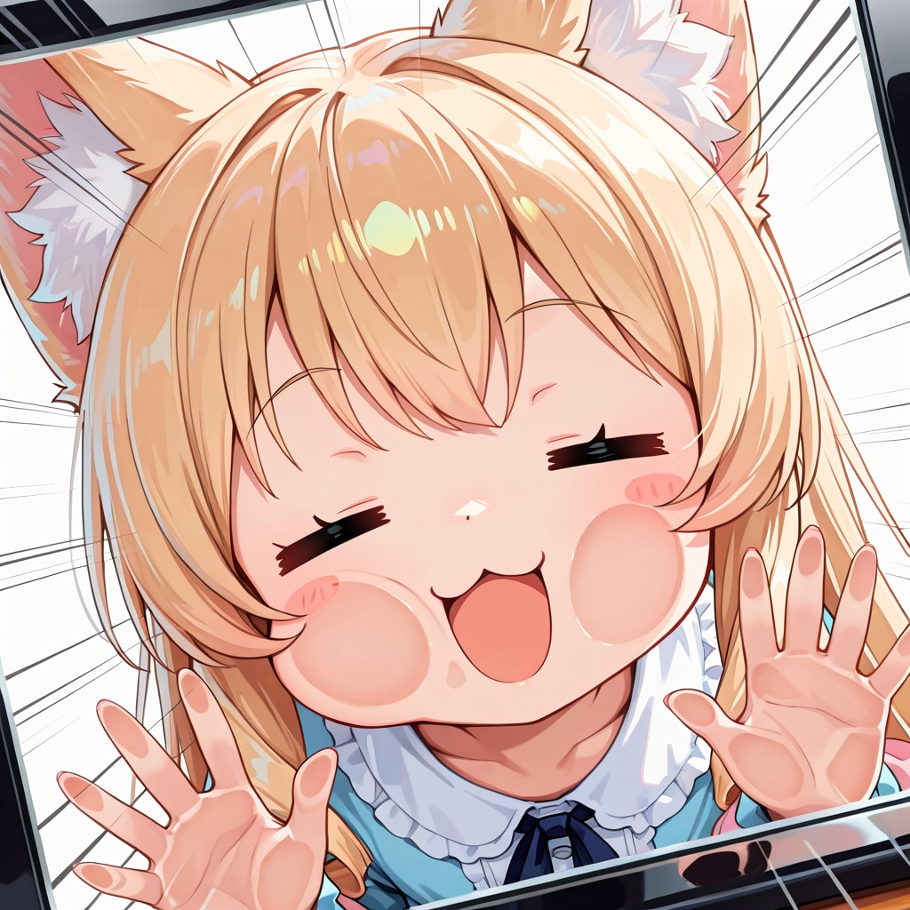 張り付きケモミミゆるふわおねえさん