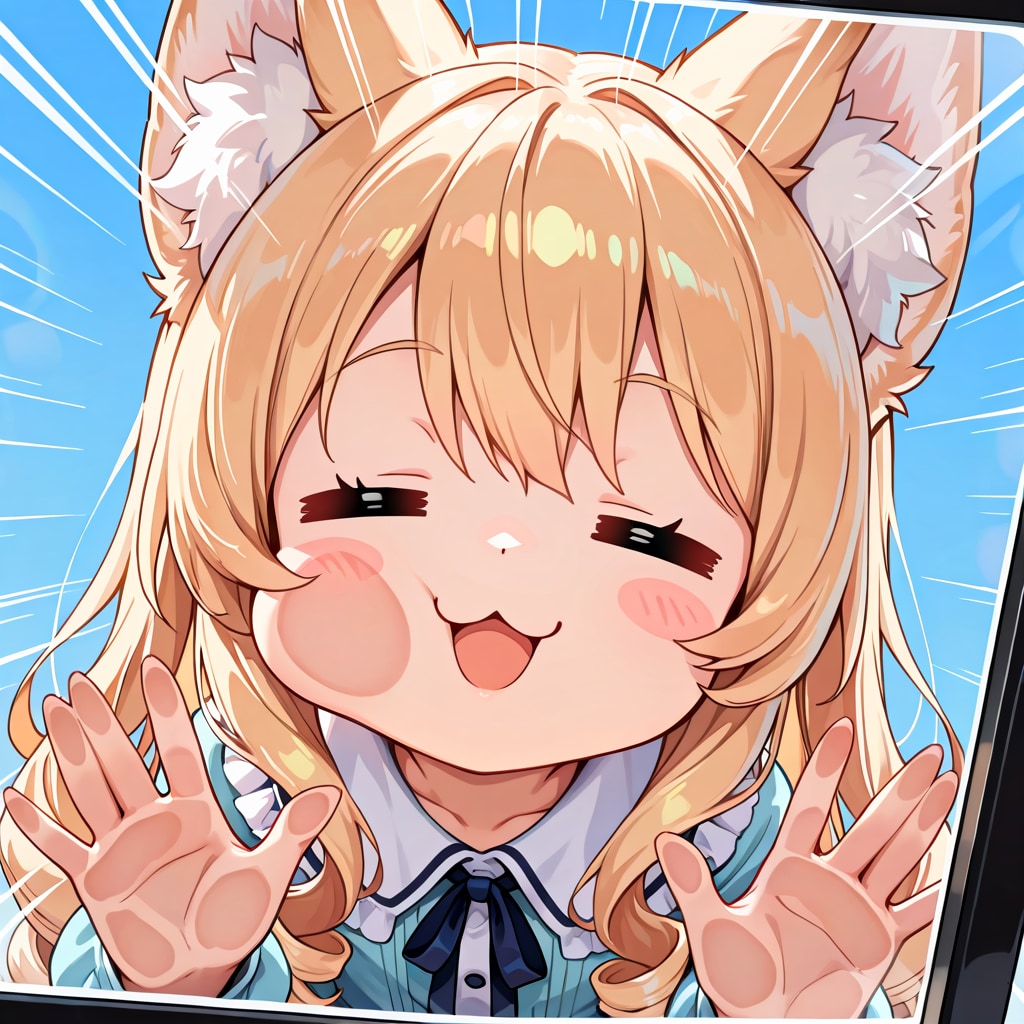 張り付きケモミミゆるふわおねえさん