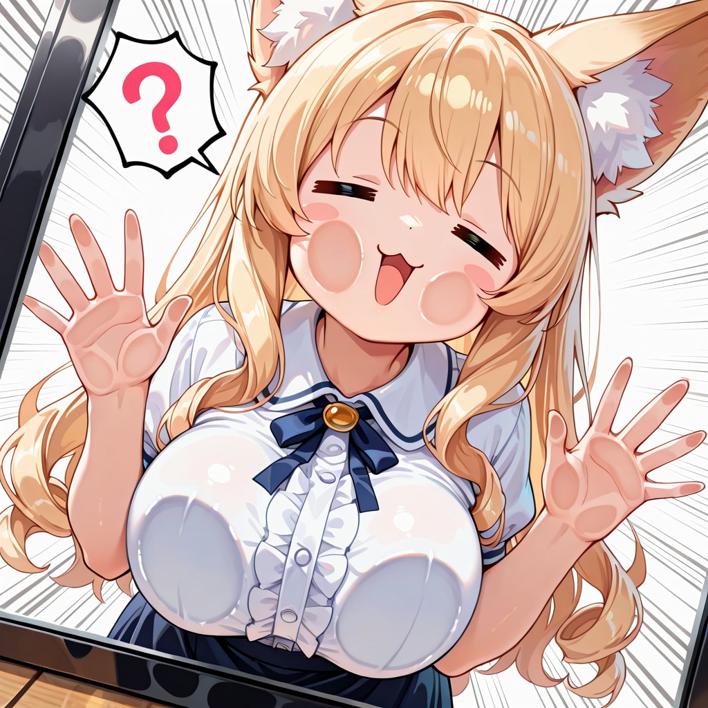 張り付きケモミミゆるふわおねえさん